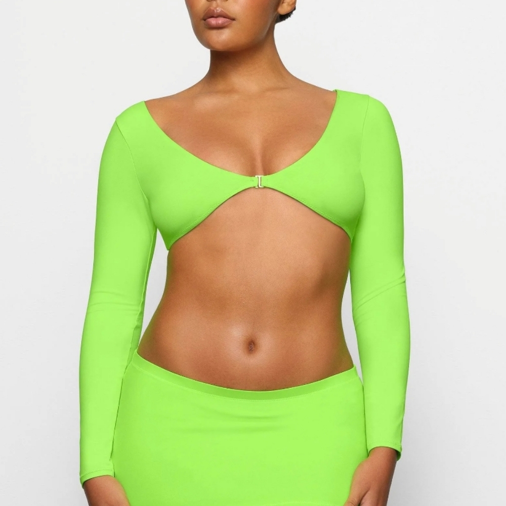 SKIMS Swim Long Sleeve Shrug